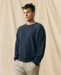 Tees & Sweats | Men The Great. The Men's College Sweatshirt. True Navy