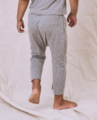 Tees & Sweats | Kids The Great. The Little Jersey Crop. Heather Grey