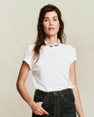 Tees | Women The Great. The Little Tee. True White