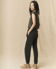 Tees | Women The Great. The Square Tee. Washed Black