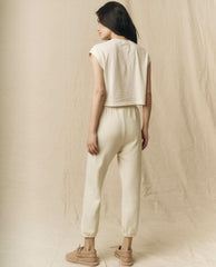 Tees | Women The Great. The Square Tee. Washed White