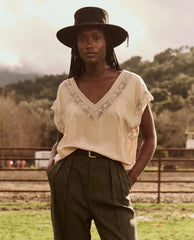 Tops | Women The Great. The Fortune Top. Nude