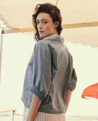 Tops | Women The Great. The Railway Shirt. Boiler Wash