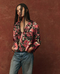 Tops | Women The Great. The Symphony Top. Charming Rose