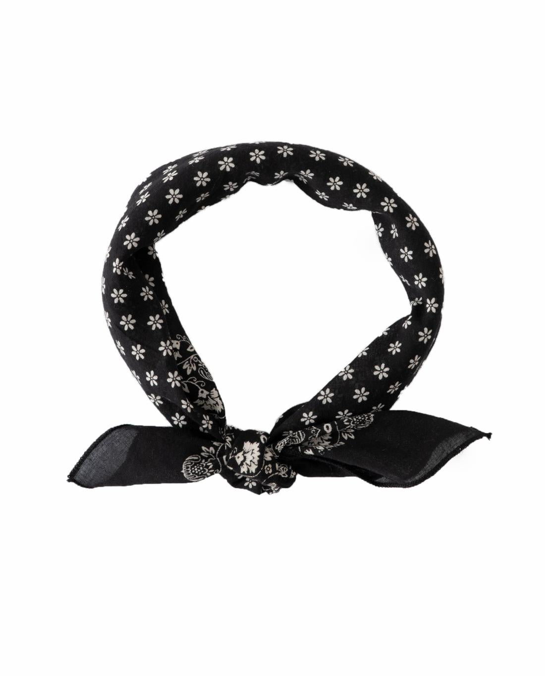 Accessories | Women The Great. The Bandana. Almost Black