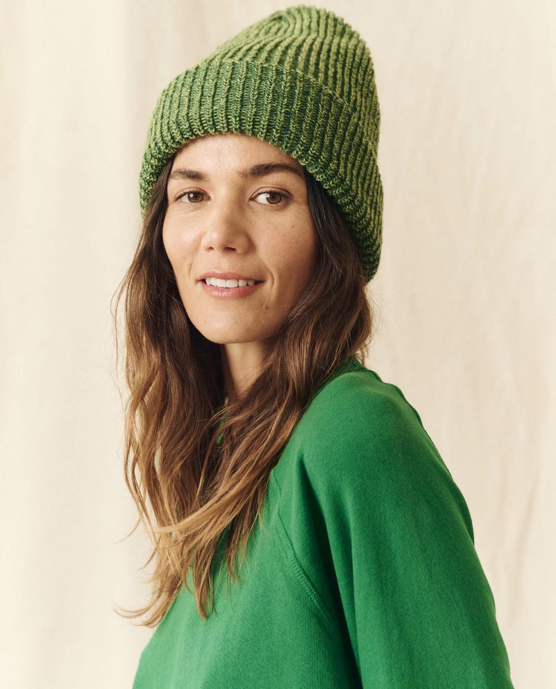Accessories | Women The Great. The Beanie. Marled Holly Leaf