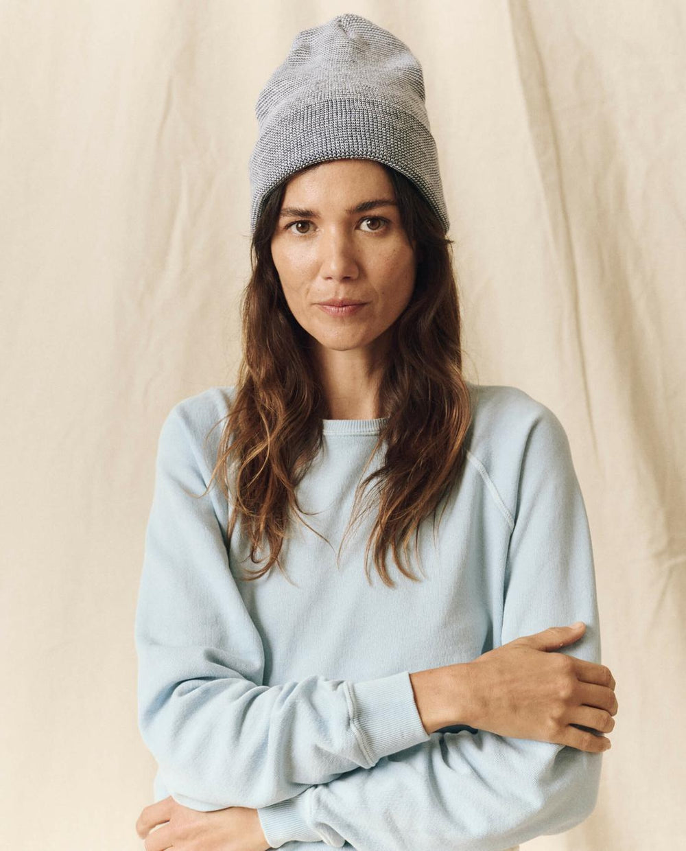 Accessories | Women The Great. The Beanie. Navy Stripe