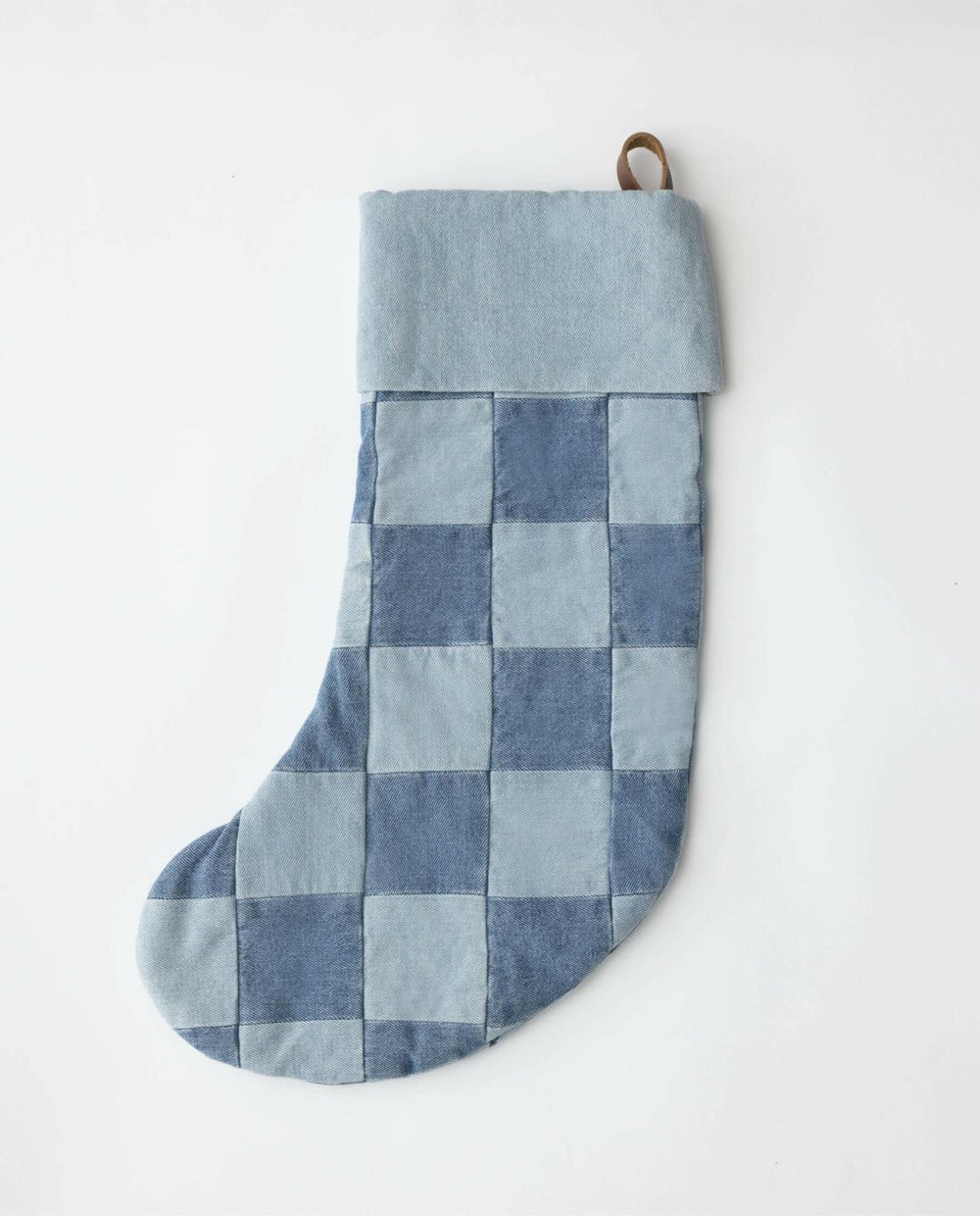 Accessories | Women The Great. The Check Stocking. Multi Denim