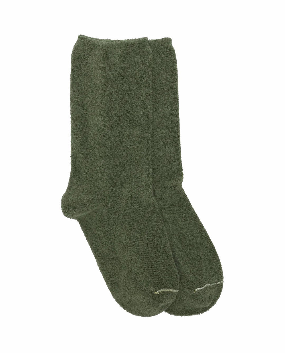 Accessories | Women The Great. The Microterry Sock. Army