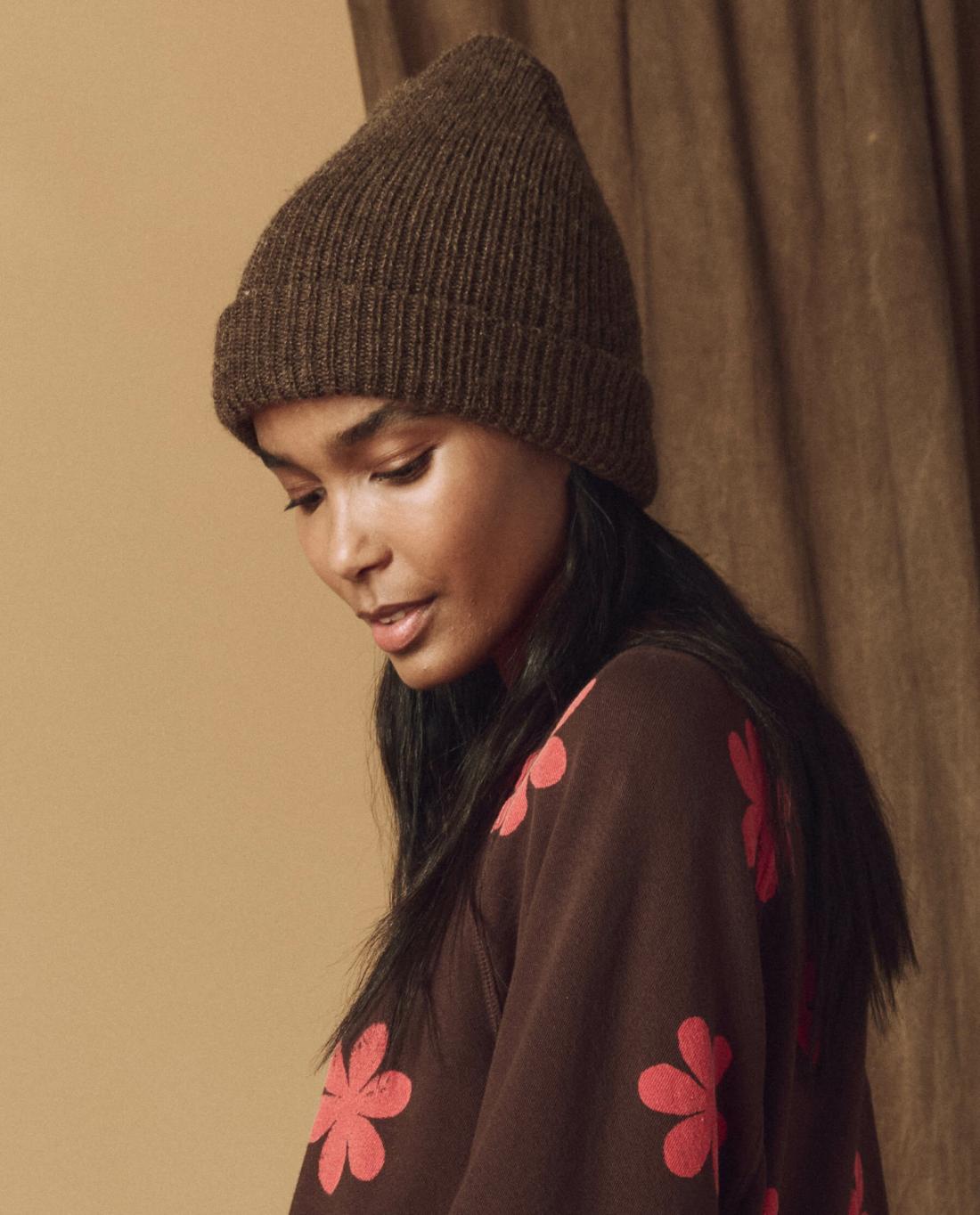 Accessories | Women The Great. The Natural Alpaca Beanie. Brown