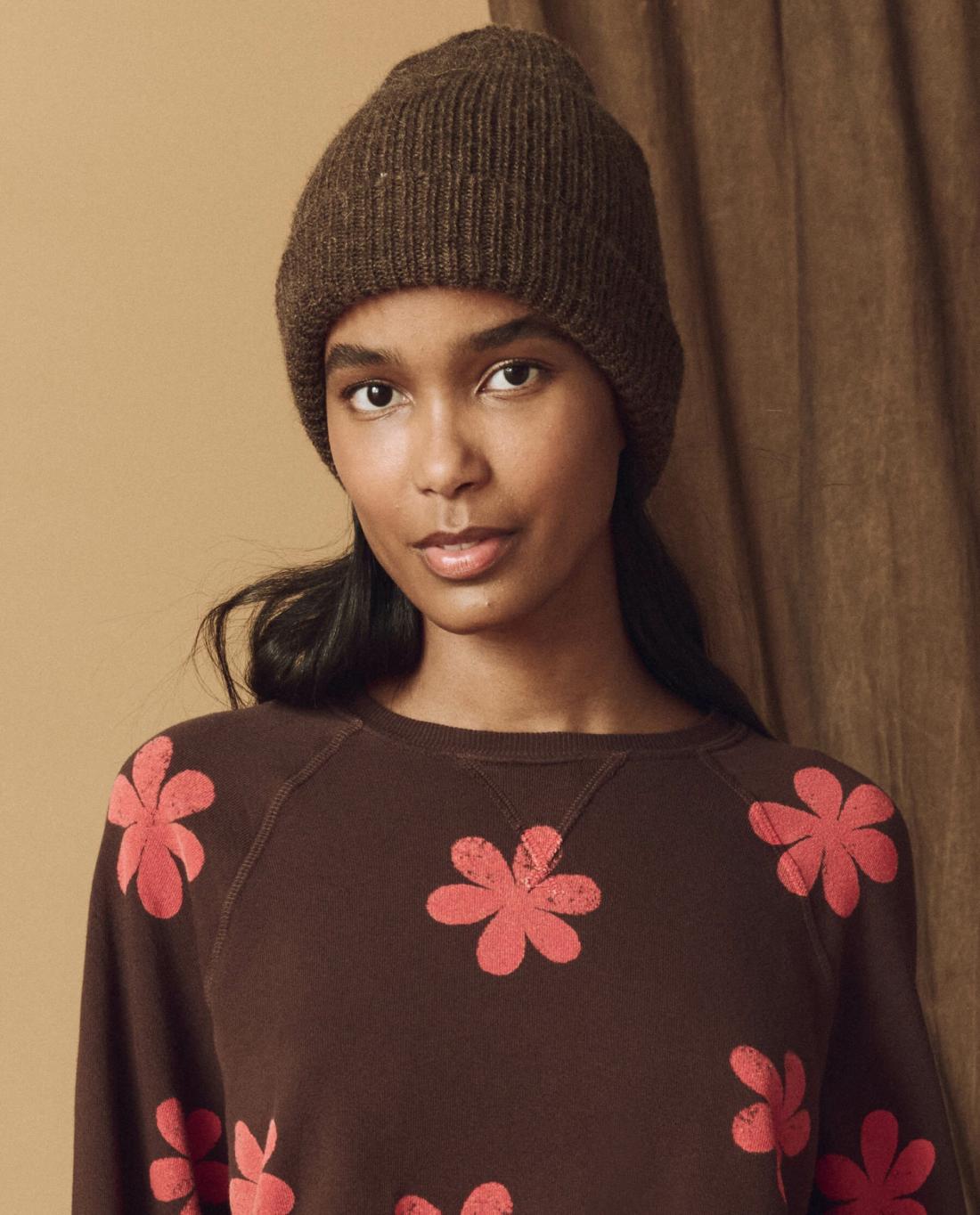 Accessories | Women The Great. The Natural Alpaca Beanie. Brown