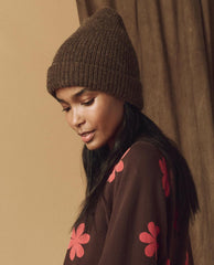 Accessories | Women The Great. The Natural Alpaca Beanie. Brown