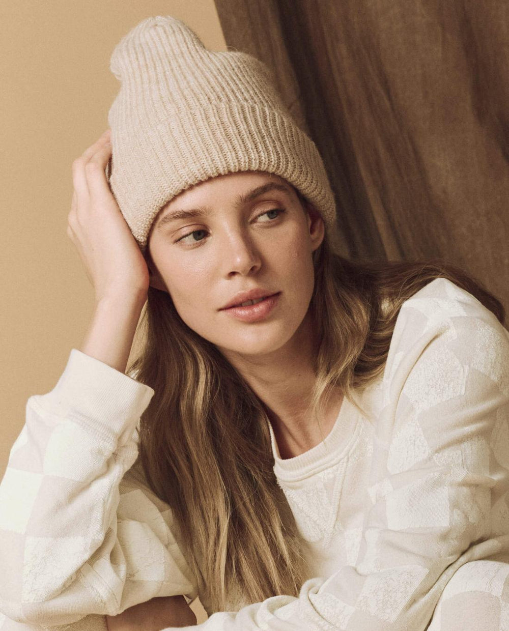 Accessories | Women The Great. The Natural Alpaca Beanie. Natural