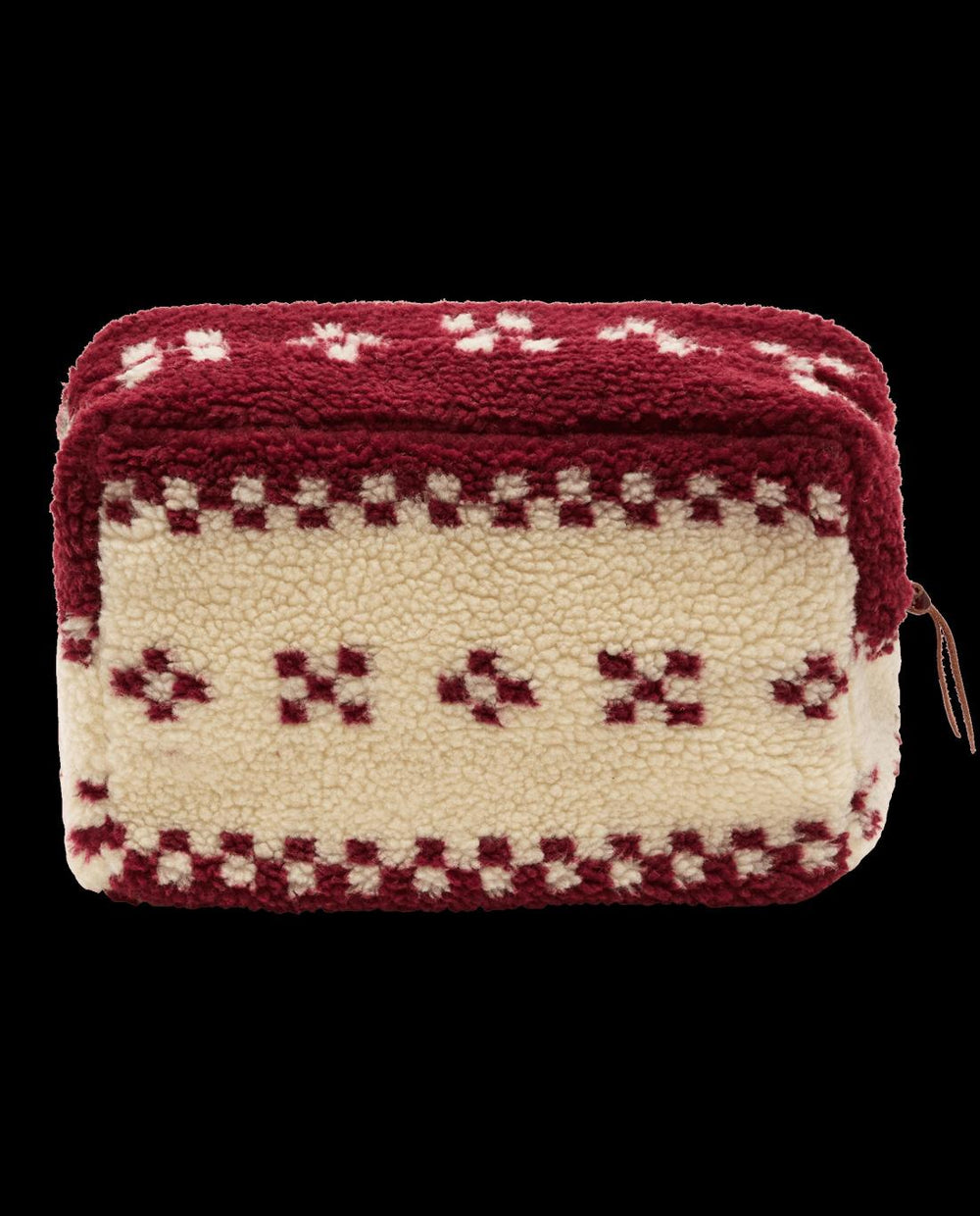 Accessories | Women The Great. The Sherpa Pouch. Bordeaux Geo