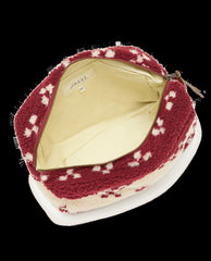 Accessories | Women The Great. The Sherpa Pouch. Bordeaux Geo