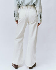 Denim | Women The Great. The Dock Jean. Natural Hemp