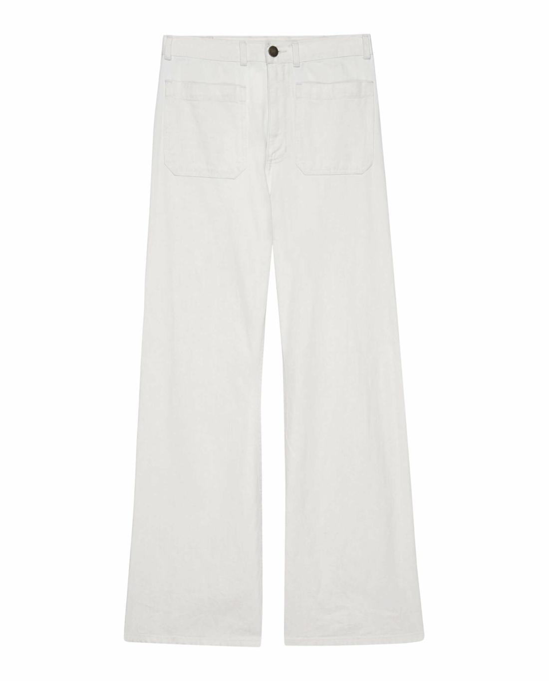 Denim | Women The Great. The Dock Jean. Natural Hemp