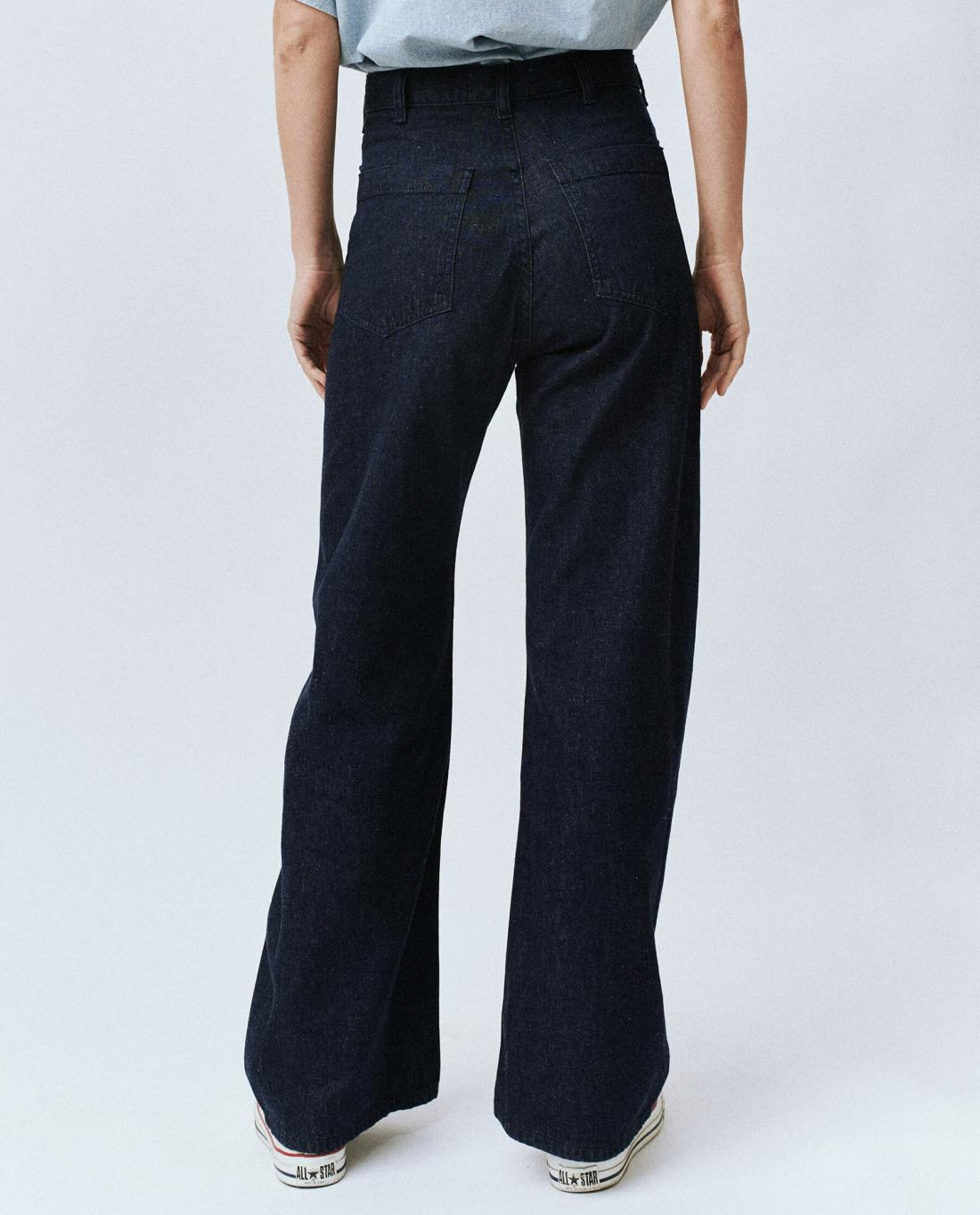 Denim | Women The Great. The Dock Jean. Rinse Wash