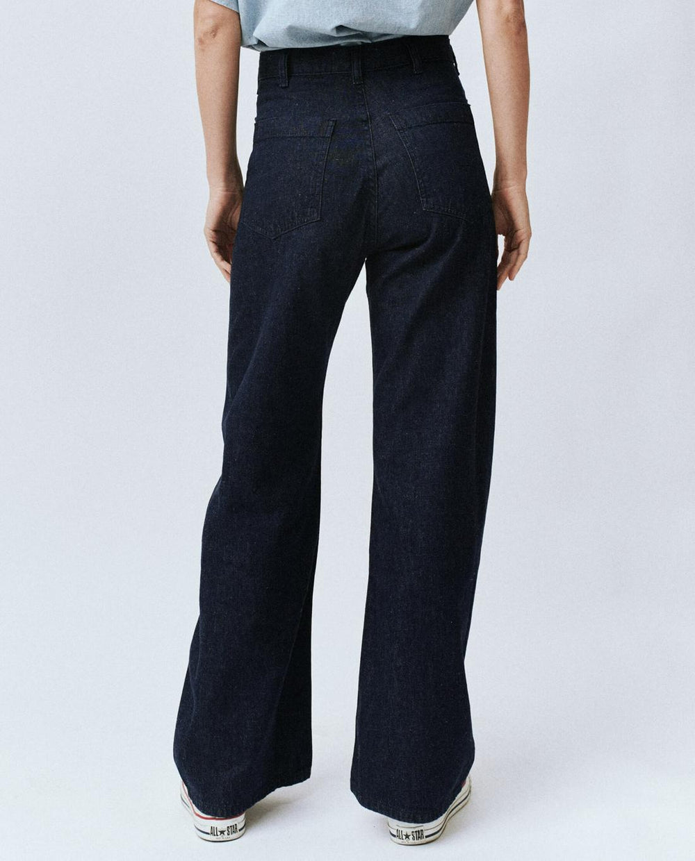 Denim | Women The Great. The Dock Jean. Rinse Wash