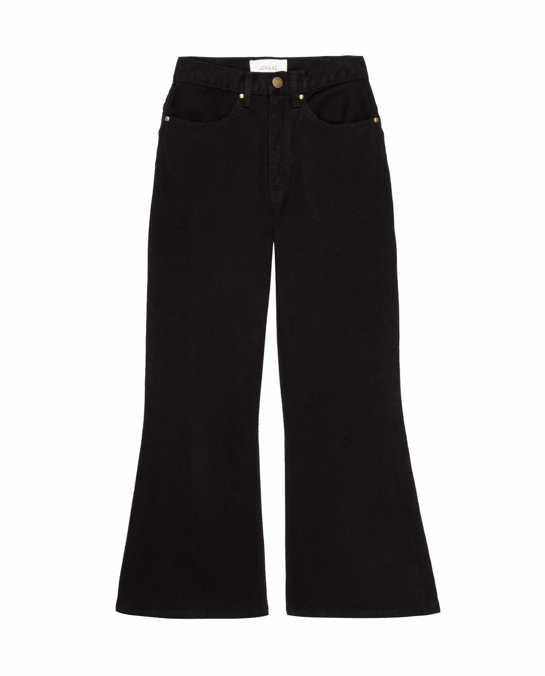 Denim | Women The Great. The Kick Bell Jean. Carbon