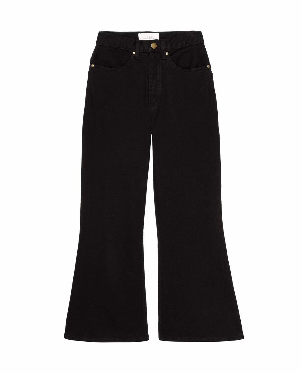 Denim | Women The Great. The Kick Bell Jean. Carbon