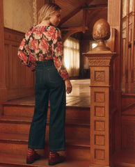 Denim | Women The Great. The Painter Pant. Rinse Wash