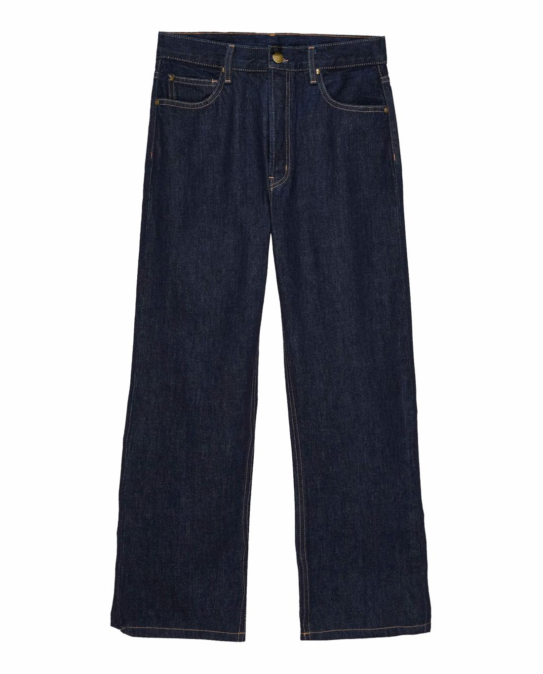 Denim | Women The Great. The Painter Pant. Rinse Wash