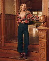 Denim | Women The Great. The Painter Pant. Rinse Wash