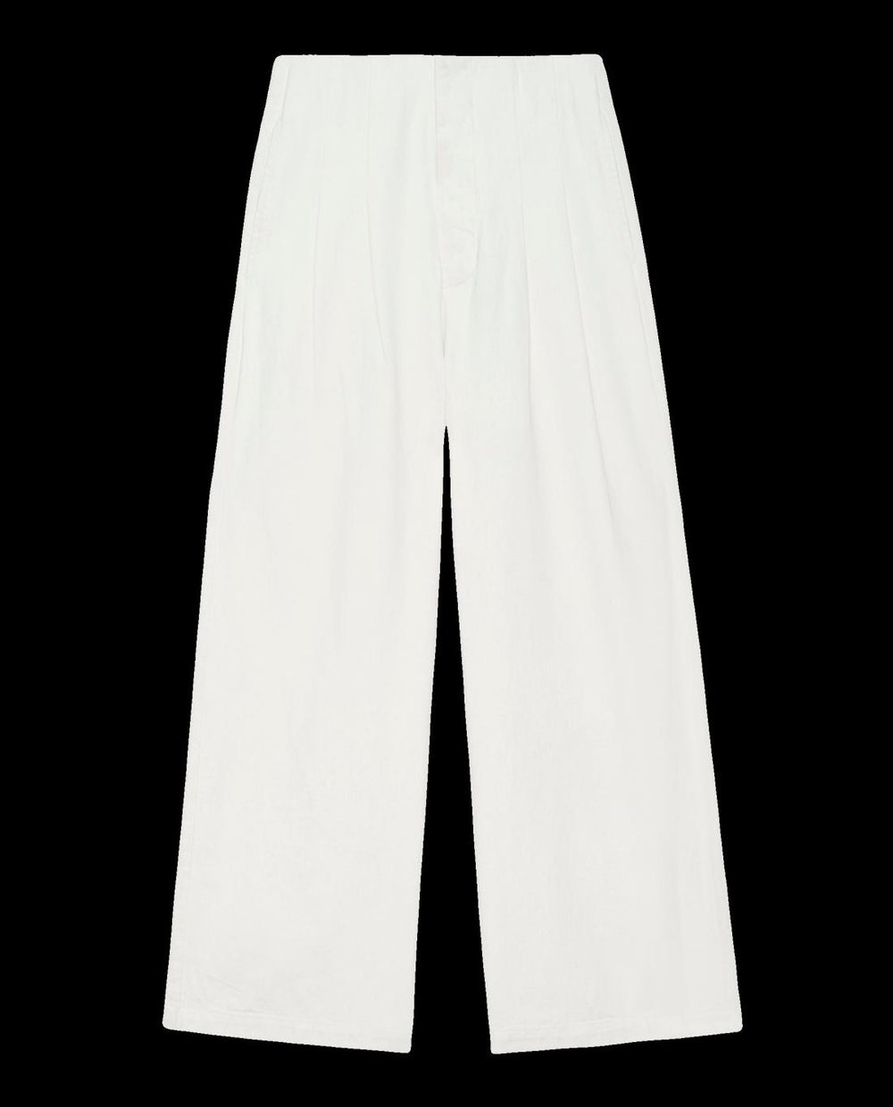 Denim | Women The Great. The Sculpted Trouser. Natural Hemp