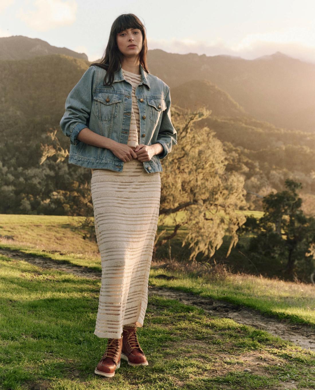 Denim | Women The Great. The Slouchy Jean Jacket. Great Plains Wash