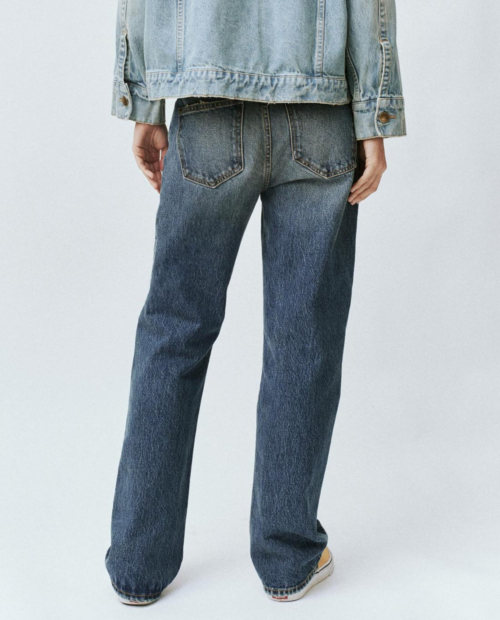Denim | Women The Great. The Wayne Jean (30” Inseam). Montana Wash
