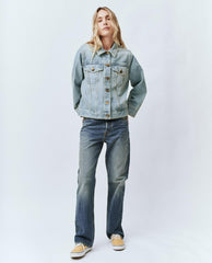 Denim | Women The Great. The Wayne Jean (30” Inseam). Montana Wash