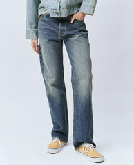 Denim | Women The Great. The Wayne Jean (30” Inseam). Montana Wash