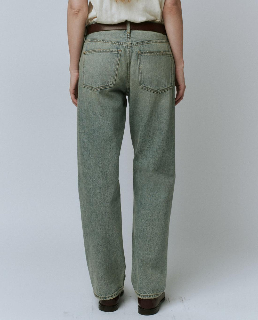 Denim | Women The Great. The Wayne Jean (30” Inseam). Sedona Wash