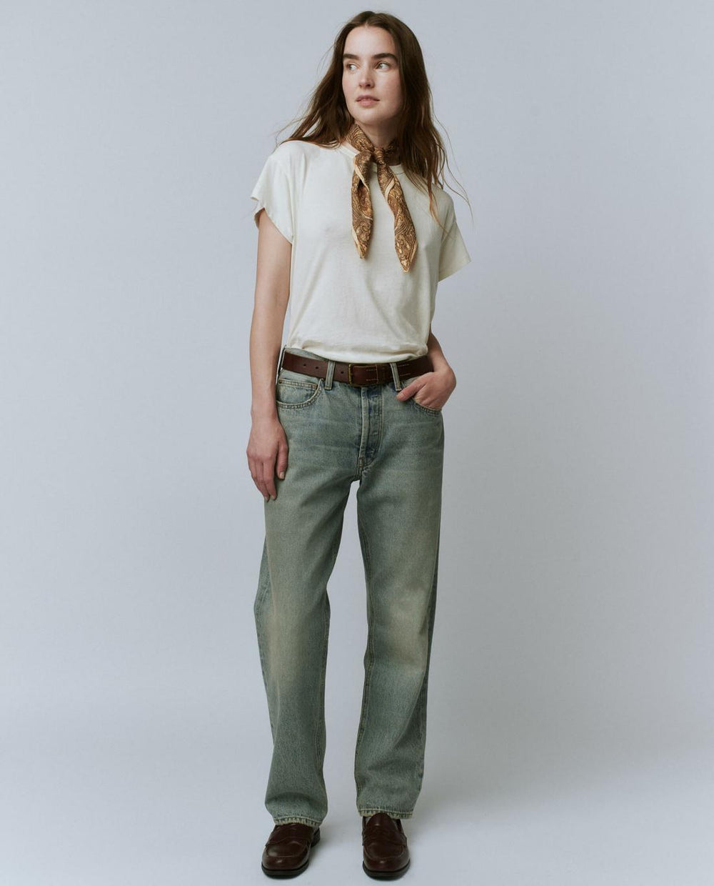 Denim | Women The Great. The Wayne Jean (30” Inseam). Sedona Wash