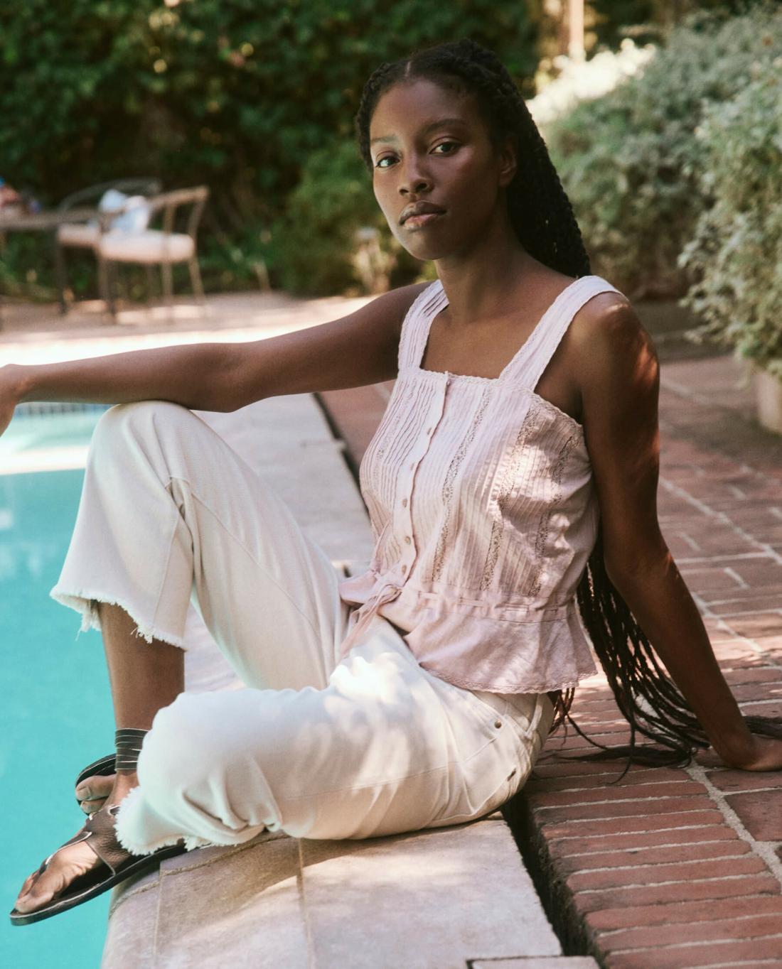 Denim | Women The Great. The Wayne Jean. Natural