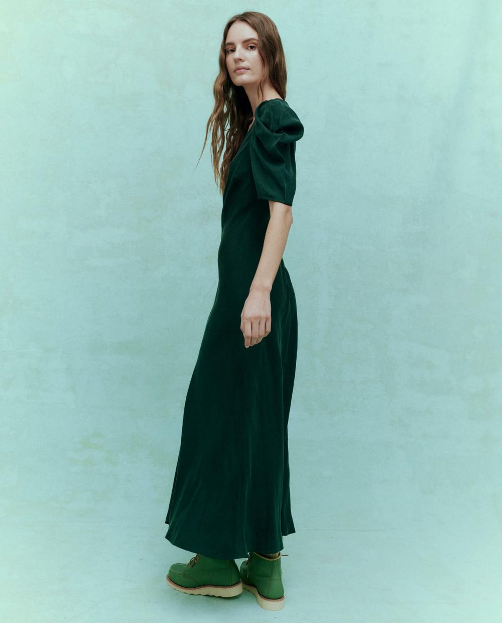 Dresses | Women The Great. The Century Dress. Winter Pine