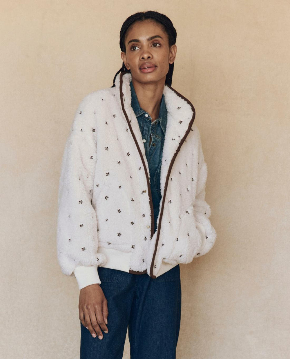 Jackets &amp; Outerwear | Women The Great. The Blackbird Jacket. Cream