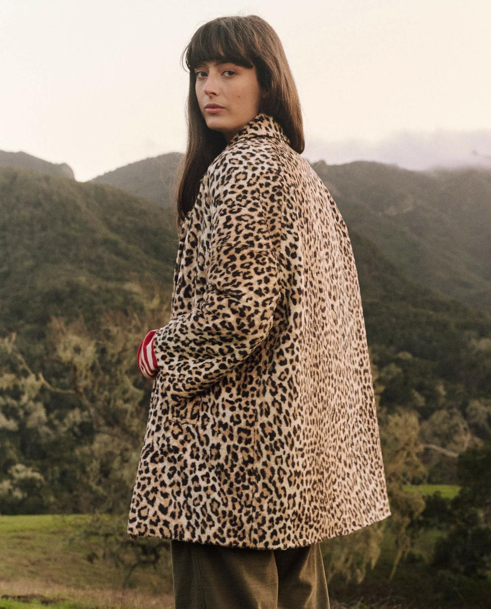 Jackets &amp; Outerwear | Women The Great. The Car Coat. Vintage Leopard