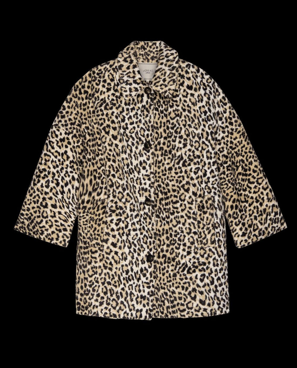 Jackets &amp; Outerwear | Women The Great. The Car Coat. Vintage Leopard