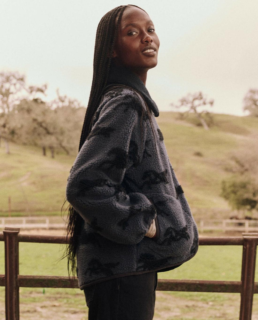 Jackets &amp; Outerwear | Women The Great. The Pasture Jacket. Blue Grass