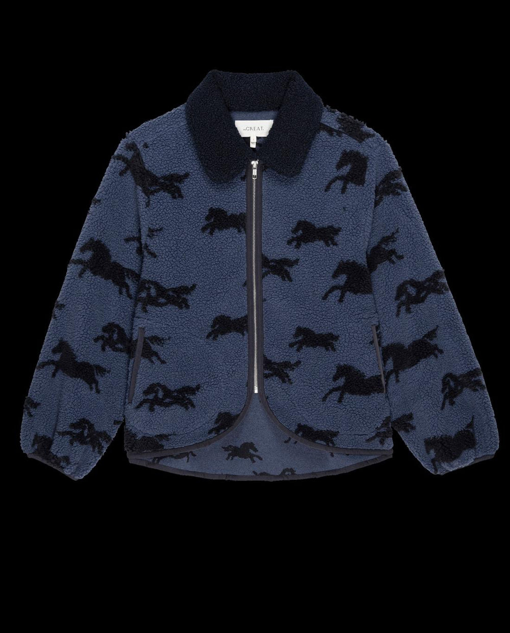 Jackets &amp; Outerwear | Women The Great. The Pasture Jacket. Blue Grass