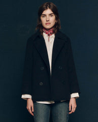 Jackets &amp; Outerwear | Women The Great. The Peacoat. Navy