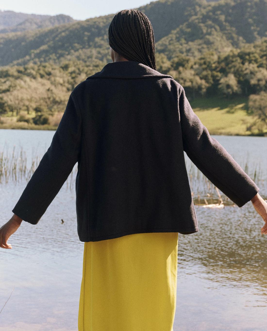 Jackets &amp; Outerwear | Women The Great. The Peacoat. Navy