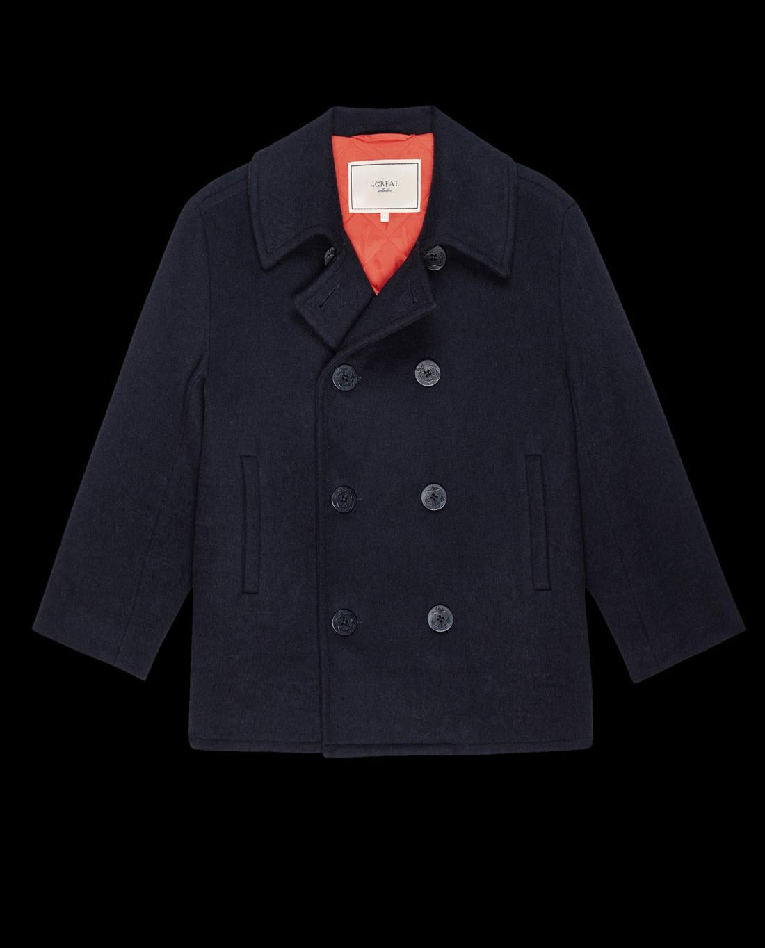 Jackets &amp; Outerwear | Women The Great. The Peacoat. Navy