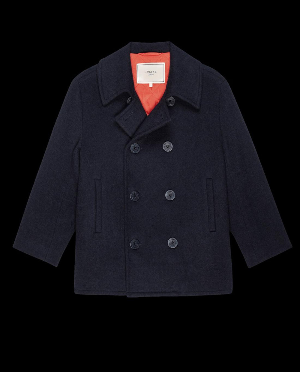 Jackets &amp; Outerwear | Women The Great. The Peacoat. Navy