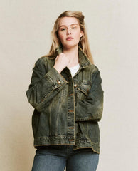 Jackets &amp; Outerwear | Women The Great. The Slouchy Jean Jacket. Cargo Wash