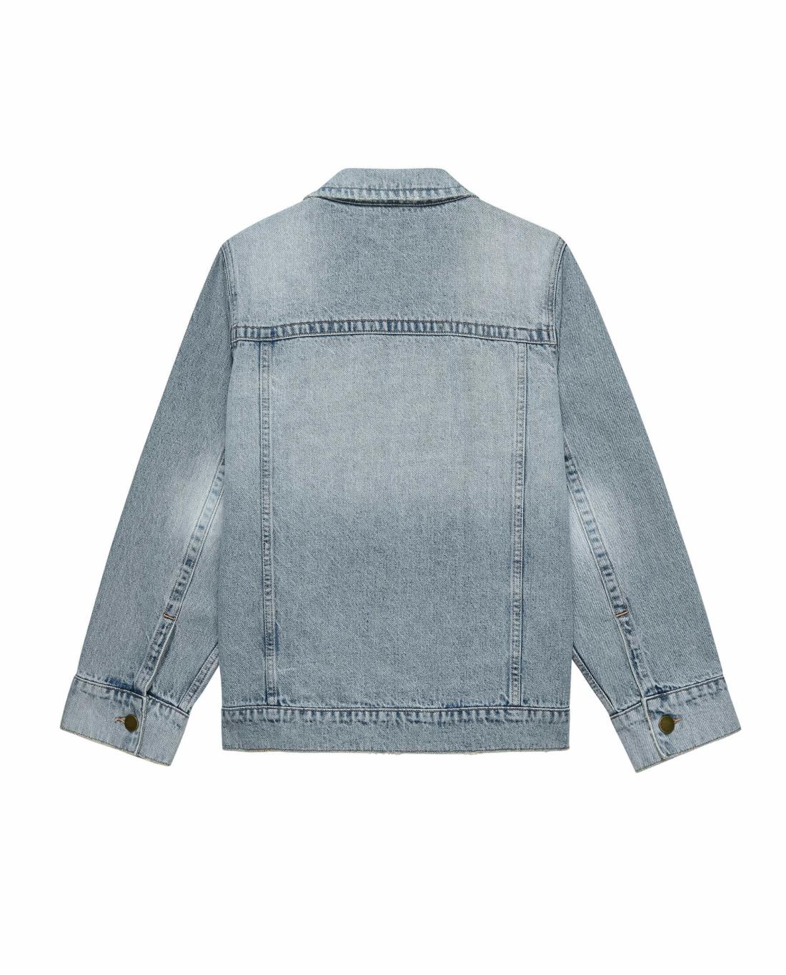 Jackets &amp; Outerwear | Women The Great. The Slouchy Jean Jacket. Derby Wash