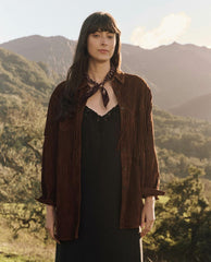 Jackets &amp; Outerwear | Women The Great. The Suede Fringe Shirt Jacket. Cognac