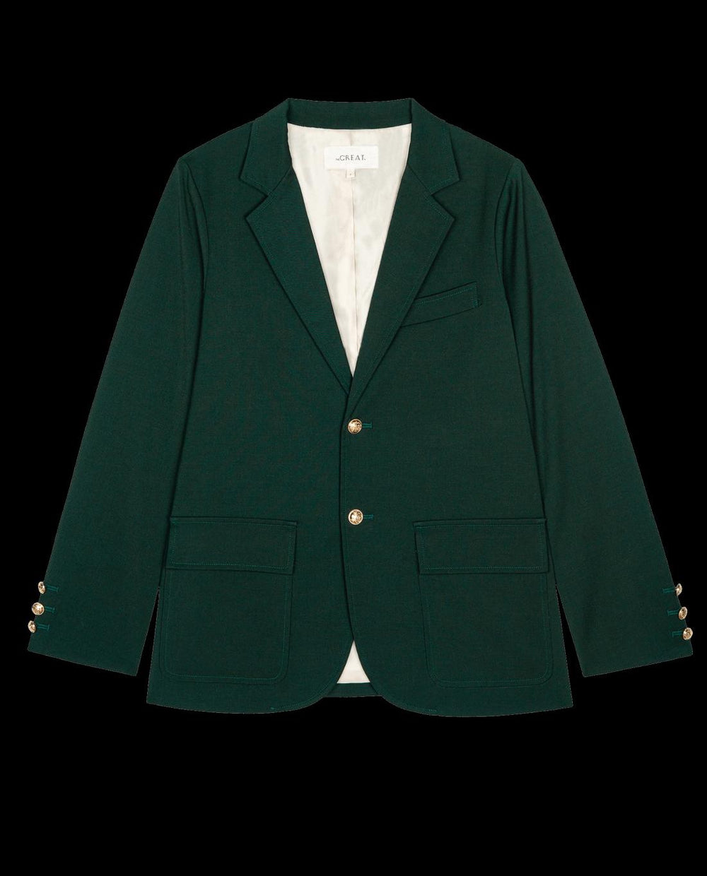 Jackets &amp; Outerwear | Women The Great. The Tailored Blazer. Winter Pine